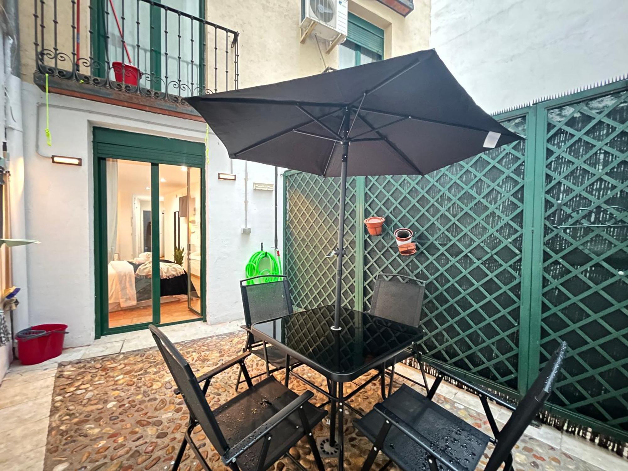 דירות מדריד Terraza Santa Isabel Temporal מראה חיצוני תמונה